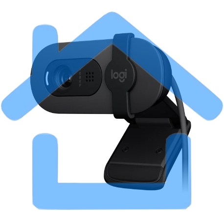 Веб-камера Logitech Webcam Brio 100, 1920x1080, GRAPHITE, защитная шторка, 960-001585