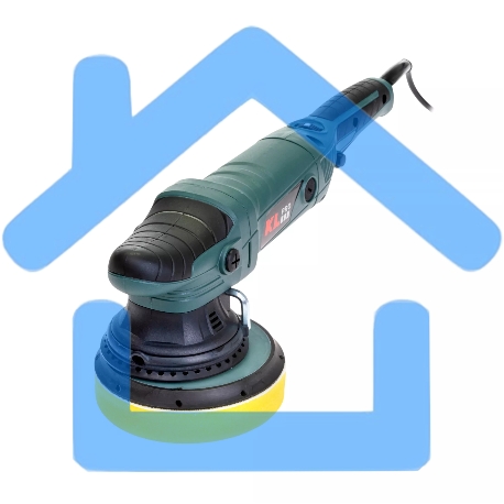 Профессиональная полировальная угловая машина KLPRO KLPJ7171 (720вт, 5000 об/мин, 150мм, орбитальное вращение)-8