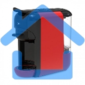 Кофеварка 3 в 1 BQ CM3000 черный-красный, исп. кофе - капсулы/молотый, 0.6 л, 1450 Вт, 19 бар