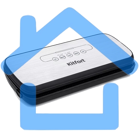 Вакуумный упаковщик Kitfort KT-1502-2 110Вт черный/серый