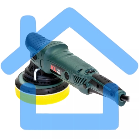 Профессиональная полировальная угловая машина KLPRO KLPJ7171 (720вт, 5000 об/мин, 150мм, орбитальное вращение)-7