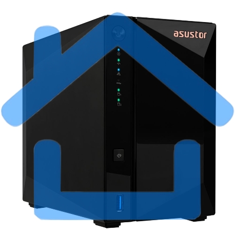 Система хранения данных ASUSTOR AS3302T V2/ASUSTOR/2 BAY/EU