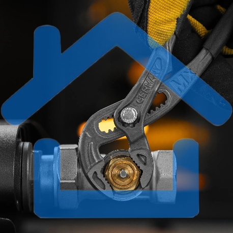 Клещи переставные Denzel кнопочный механизм, обливные рукоятки, 180 мм-8