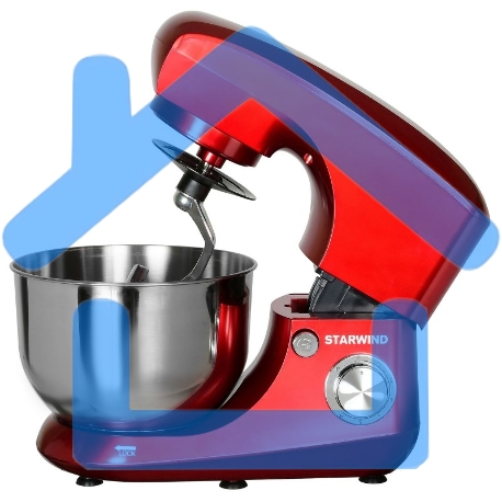 Миксер стационарный Starwind SPM5184 1000Вт красный