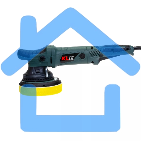 Профессиональная полировальная угловая машина KLPRO KLPJ7171 (720вт, 5000 об/мин, 150мм, орбитальное вращение)-5