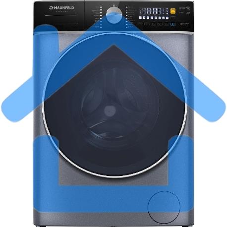 Стирально-сушильная машина Maunfeld MFWD14106SB03 темно-серебристый, загрузка фронтальная 10 кг, 1400 об/мин., класс: В