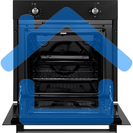 Духовой шкаф электрический Weissgauff EOM 180 B черный, встраиваемый-2