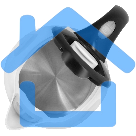 Чайник электрический Maxwell MW-1079 W, 2200Вт, 1.7л, белый/черный-3