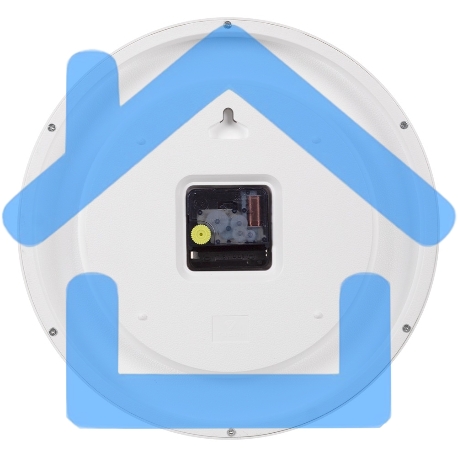 Настенные часы РУБИН 2940-117 белый дуб-2