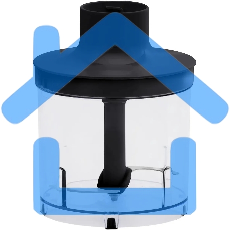 Блендер Polaris PHB 1594, погружной, черный-4