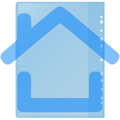 Папка-скоросшиватель Silwerhof 255120-02 A4, прозрачный верхний лист, 10 вкладышей, боковая перфорация, полипропилен голубой-2