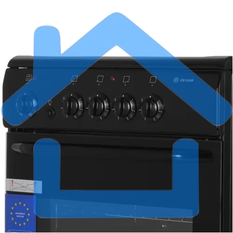 Плита электрическая De Luxe 506004.04ЭС 031 черный, конфорок 4 шт, духовка 60 л, 50 см x 87 см x 60 см-6
