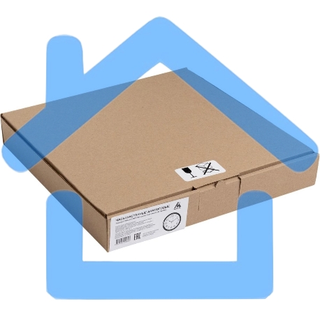 Часы настенные аналоговые Бюрократ WallC-R78PN D29см черный-6