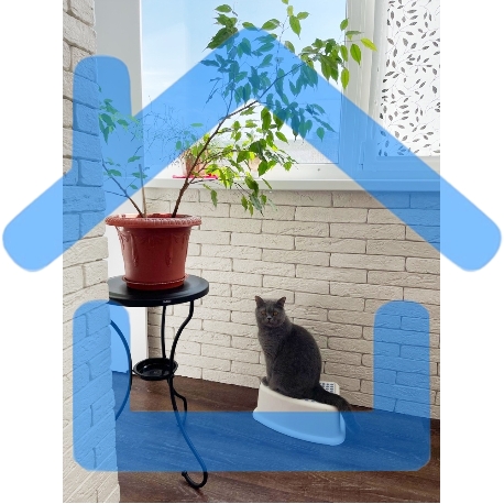 Столик журнальный SHEFFILTON SHT-CT10-1 металл/пластик черный муар (253786)-1