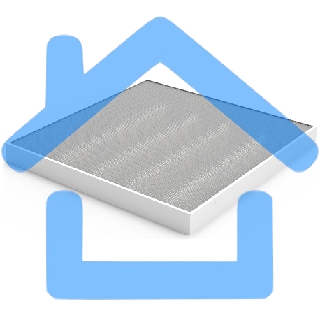 Светильник офисный Gauss MiR 35W 3500lm 4000K IP40 595*595*50мм призма с БАП LED