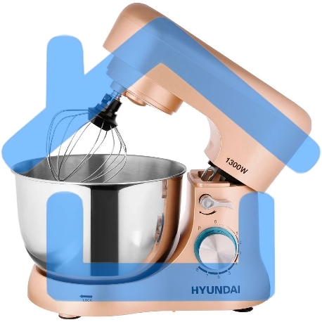 Миксер планетарный Hyundai HYM-S5551 1200Вт бежевый-1