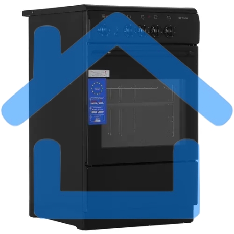 Плита электрическая De Luxe 506004.04ЭС 031 черный, конфорок 4 шт, духовка 60 л, 50 см x 87 см x 60 см-8