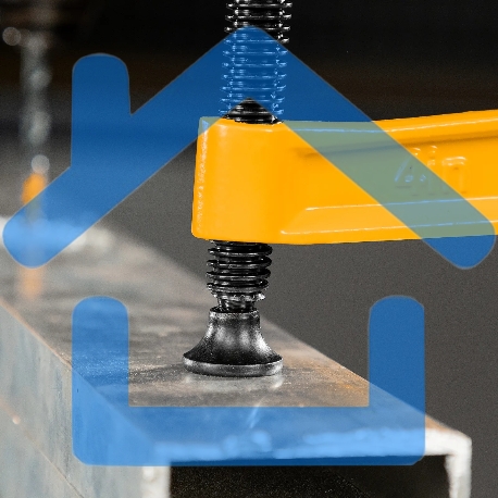 Струбцина Denzel G-образная, усиленная, 100 мм-1