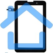 Сенсорное стекло (тачскрин) для Lenovo IdeaTab A3000 A5000, черное