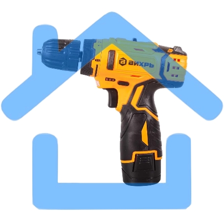 Дрель-шуруповерт Вихрь ДА-12Л-2 72/14/14, Аккумуляторная, 12В-8