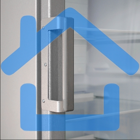 Холодильная витрина Бирюса Б-M152 металлик однокамерный 152л-1