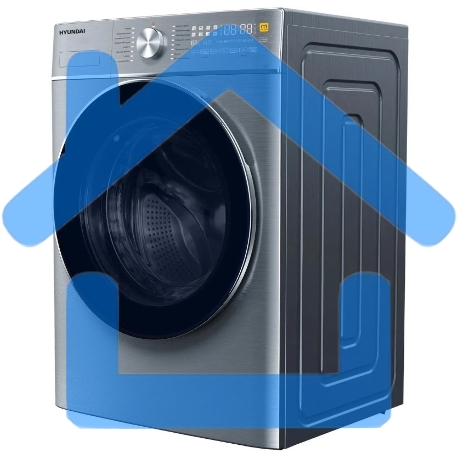 Стиральная машина Hyundai WMD9413 серебристый, загр. фронтальная макс.: 10 кг 1400 об/мин класс: В-2