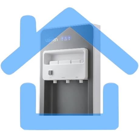 Кулер для воды Vatten LD53JK, настольный, белый-9