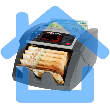 Счетчик банкнот DoCash 3040 UV мультивалюта-1