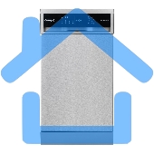 Посудомоечная машина DeLonghi DDWS 465 X Callisto, серебристая, 44.8 см, 10 компл., 52 дБ, класс A++