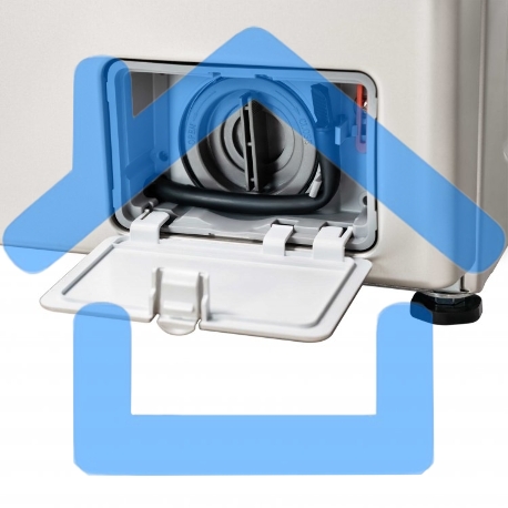 Стиральная машина Бирюса WM-SL1214/15 B золотистый, загрузка фронтальная 12 кг, 1400 об/мин, класс А+++-7