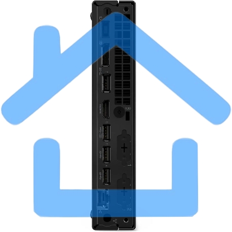 Неттоп Lenovo ThinkCentre Tiny M70q-5 slim i5 13400T (1.3) 16Gb SSD512Gb UHDG без ОС WiFi BT 90W kb мышь клавиатура черный (12TDS14100)-3