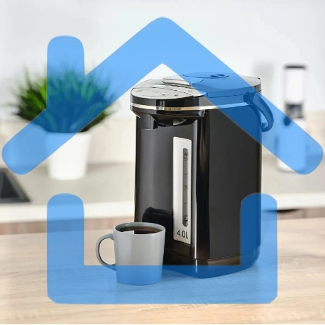 Термочайник Scarlett, SC-ET10D15 черный 750Вт, 4л-12