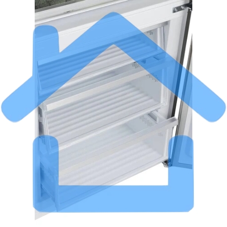 Холодильник Korting KNFC 72337 XN черный двухкамерный 324/108л морозилка снизу, No Frost-1