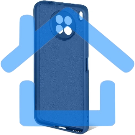 Чехол (клип-кейс) DF hwOriginal-24 для Huawei Nova 8i/Honor 50 Lite синий-1