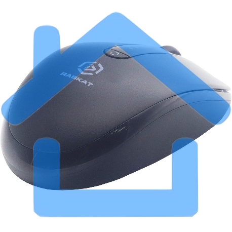 Мышь беспроводная Raskat M002WBR черный, 1600 dpi, радиоканал, Bluetooth, USB, кнопки - 4-6