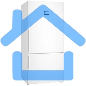 Холодильник Bosch KGN86AW32U белый двухкамерный 479/140л морозилка снизу, No Frost