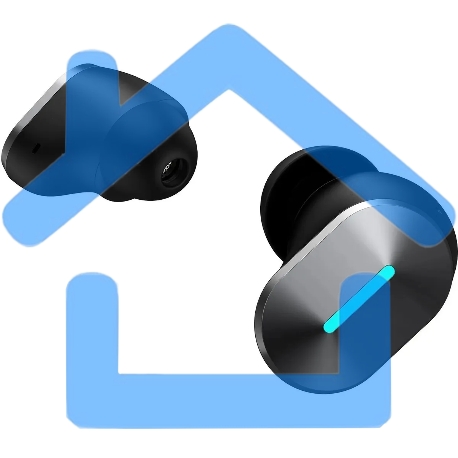 Наушники с микрофоном Edifier GX05 серый вкладыши BT в ушной раковине-2