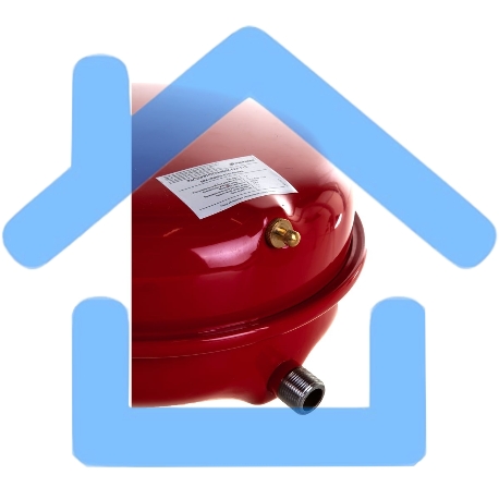 Бак расширительный 12F плоского типа, металлический фланец-5