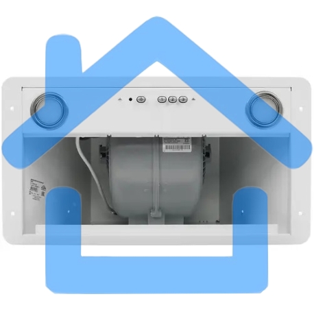 Вытяжка встраиваемая Elikor Flat 52П-650-К3Д белый, 52 см, 650 куб. м/ч, 60 дБ-1