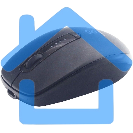 Мышь беспроводная Raskat M002WBR черный, 1600 dpi, радиоканал, Bluetooth, USB, кнопки - 4-7