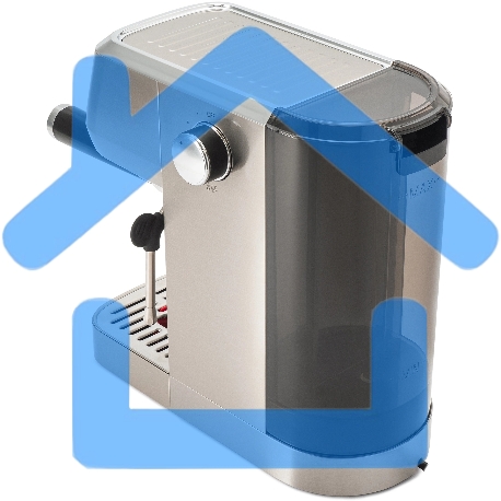 Кофеварка рожковая Hyundai HEM-9990 серебристый, исп. кофе - молотый, 1.3 л, 1350 Вт, 20 Бар-2