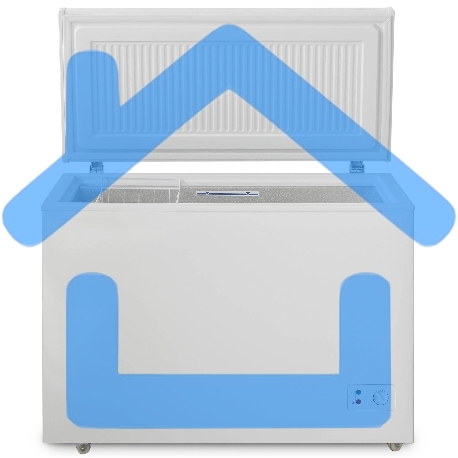 Морозильный ларь Бирюса Б-240KX белый, 220л-2