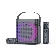 Переносная караоке система TRS2406 iconBIT K702B Колонка 10Вт, 2 микрофона Bluetooth, подсвктка, с аккумулятор в колонке 1500mah и микрофонах, 16*12*16.7 CM, цвет черный