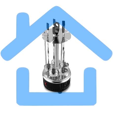 Электрошашлычница BQ BBQ1000 черный/стальной-5