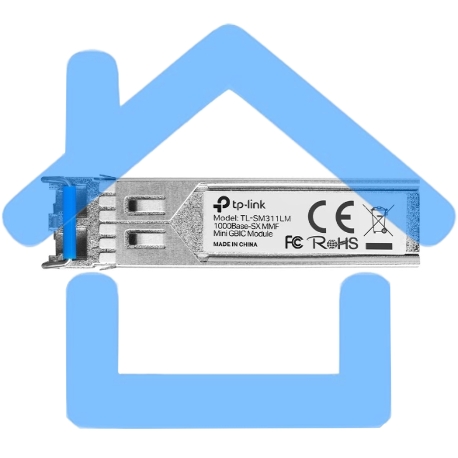 Модуль TP-Link SMB TL-SM311LM Gigabit SFP module, Multi-mode, MiniGb,IC, LC interface, Up to 550/275m distance-1