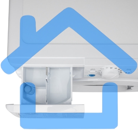 Стиральная машина Indesit BWSA 6109 WWV RU белый, загрузка фронтальная 6 кг, 1000 об/мин, класс: A-3