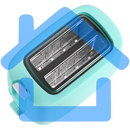 Тостер BBK TR82 снежная мята-1