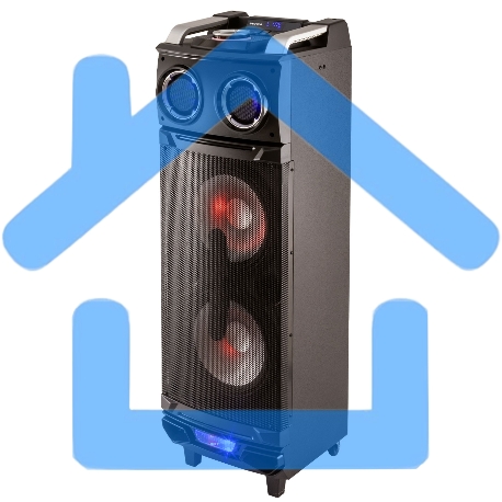 Минисистема SUPRA SMB-980 черный 1000Вт FM USB BT SD