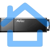 Флешка USB Netac U351 NT03U351N-016G-30BK, 16Gb, USB 3.0, с колпачком, металлическая, черная