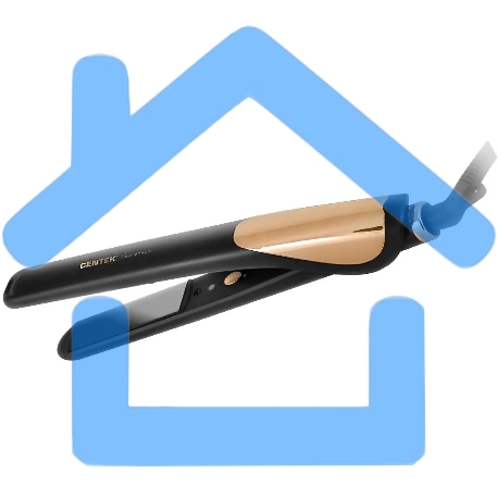 Выпрямитель для волос Centek CT-2023 25Вт LED, пластины 85х22 мм с керам. покрытием, быстр нагрев до 220°-9